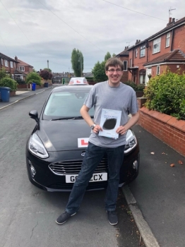Congratulations to Sam Barber for passing his practical test in Sale on 7/5/19.  Enjoy your holiday....